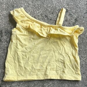 The Children's Place Yellow Ruffled Camisole